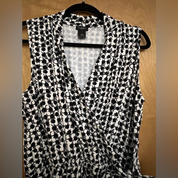 Ann Taylor Faux Wrap Dress M - Picture 5 of 6